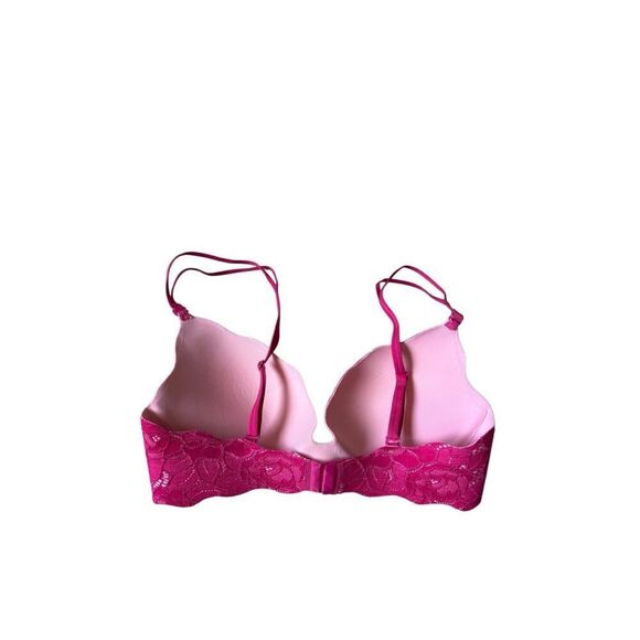 Vistoria’s Secret Push Up Pink Lace Bra 34C - Picture 2 of 5